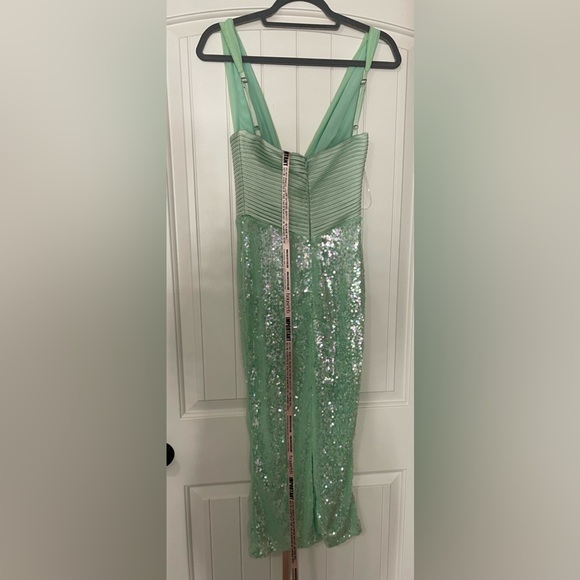 House of CB Thala Corset Bodice Sequin Cocktail Dress - Picture 5 of 12